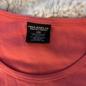 Ralph Lauren Polo Jeans Co. Pink Tee